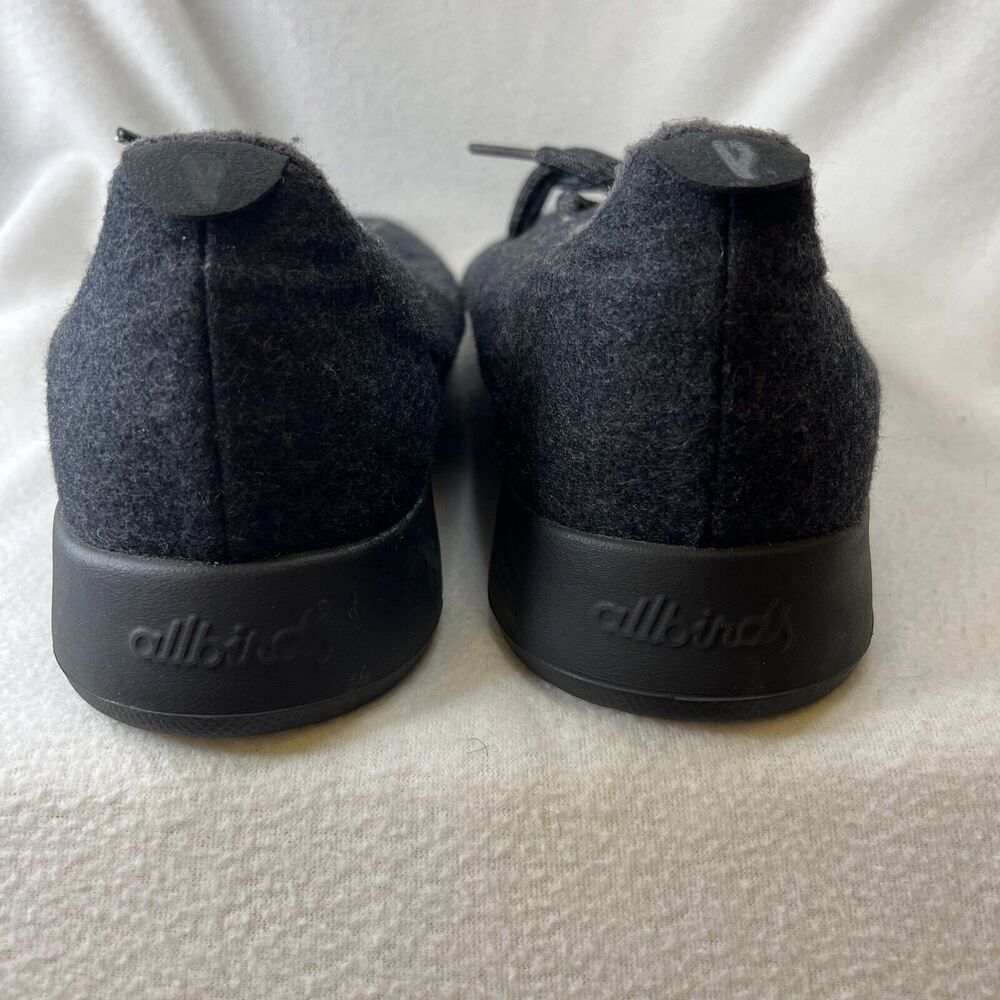 Allbirds Wool Runner Sneakers Men's Size 11 Merino Wool Running Shoes Dark Gray - Picture 7 of 7